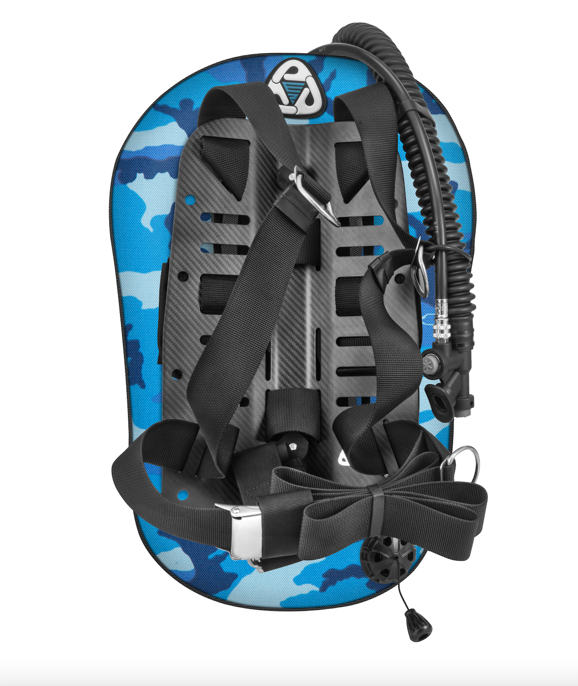 סט מאזן צלילה דגם SEAL עם פלטת גב מקרבון, מיכל יחיד ביכולת הרמה של 30 ליברות