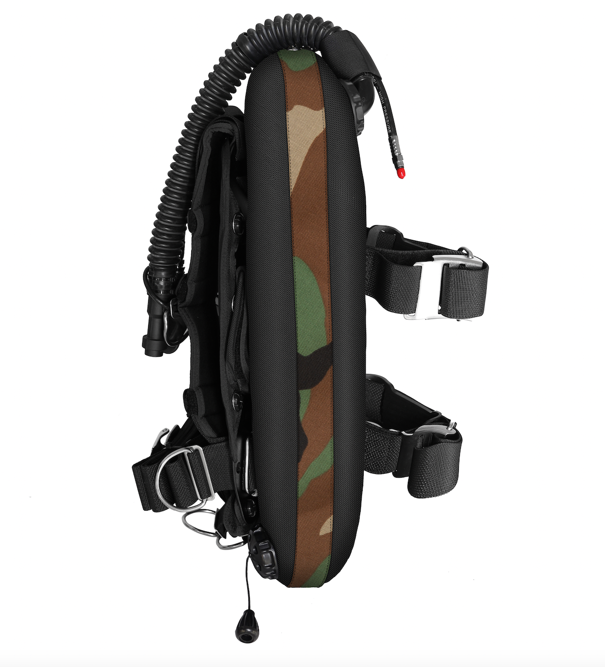 סט מאזן צלילה דגם SEAL ELIT עם פלטת גב מאלומיניום, מיכל יחיד ביכולת הרמה של 25 ליברות