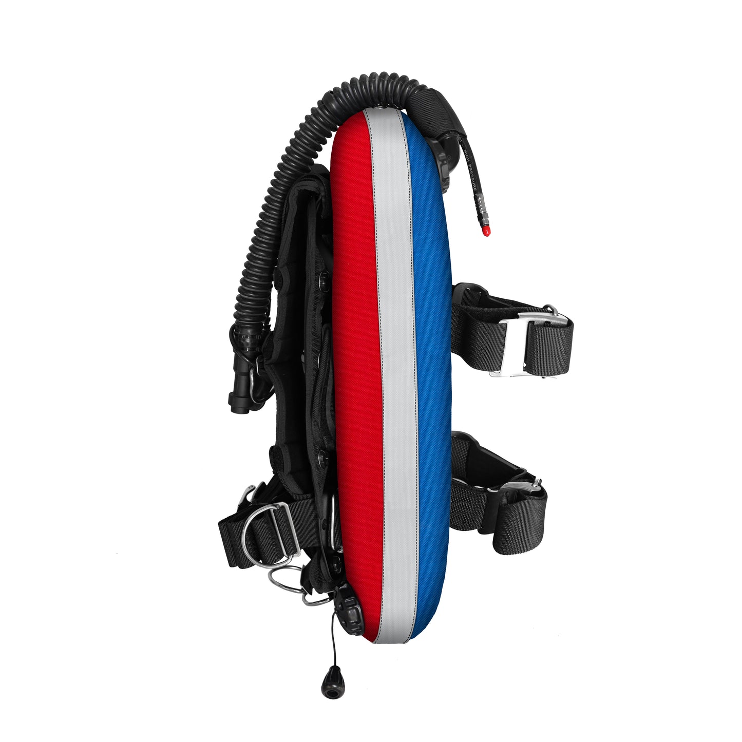 סט מאזן צלילה דגם SEAL ELIT עם פלטת גב מאלומיניום, מיכל יחיד ביכולת הרמה של 25 ליברות