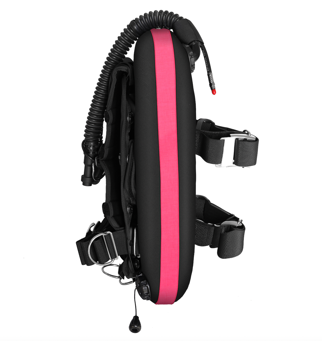 סט מאזן צלילה דגם SEAL ELIT עם פלטת גב מאלומיניום, מיכל יחיד ביכולת הרמה של 25 ליברות