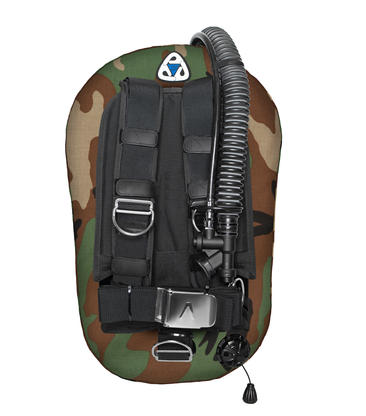 סט מאזן צלילה דגם SEAL STANDARD עם פלטת גב מאלומיניום, ריפוד גב וכתפיים, מיכל יחיד ביכולת הרמה של 30 ליברות