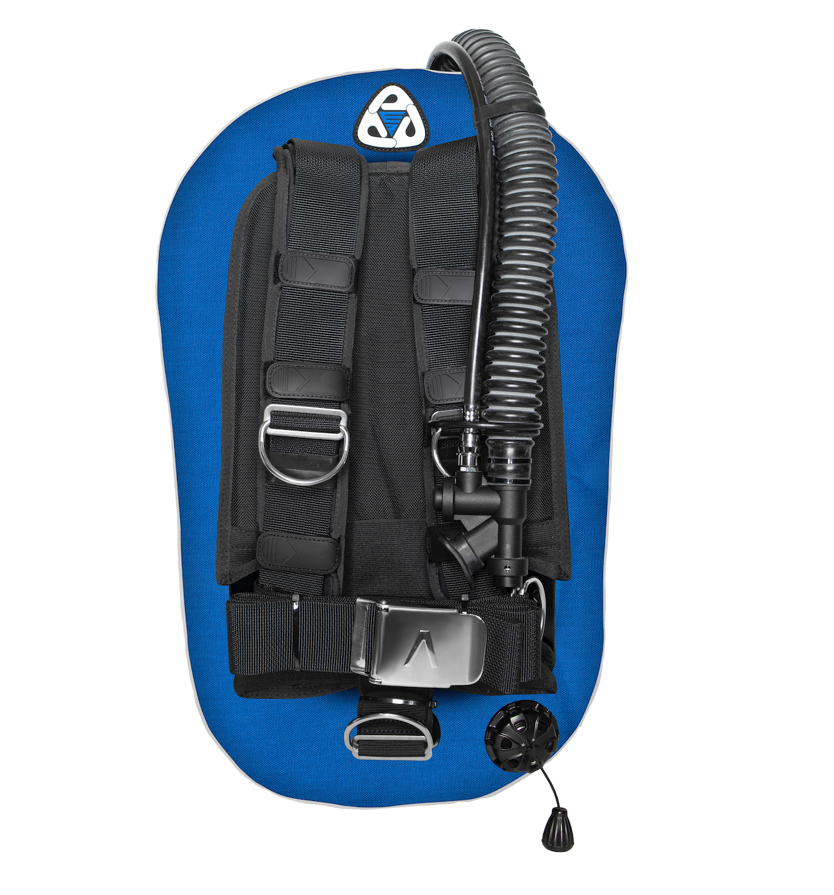 סט מאזן צלילה דגם SEAL ELIT עם פלטת גב מאלומיניום, מיכל יחיד ביכולת הרמה של 25 ליברות