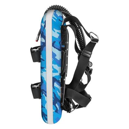 AKUANA SEAL BCD - Blue Camo / White ring