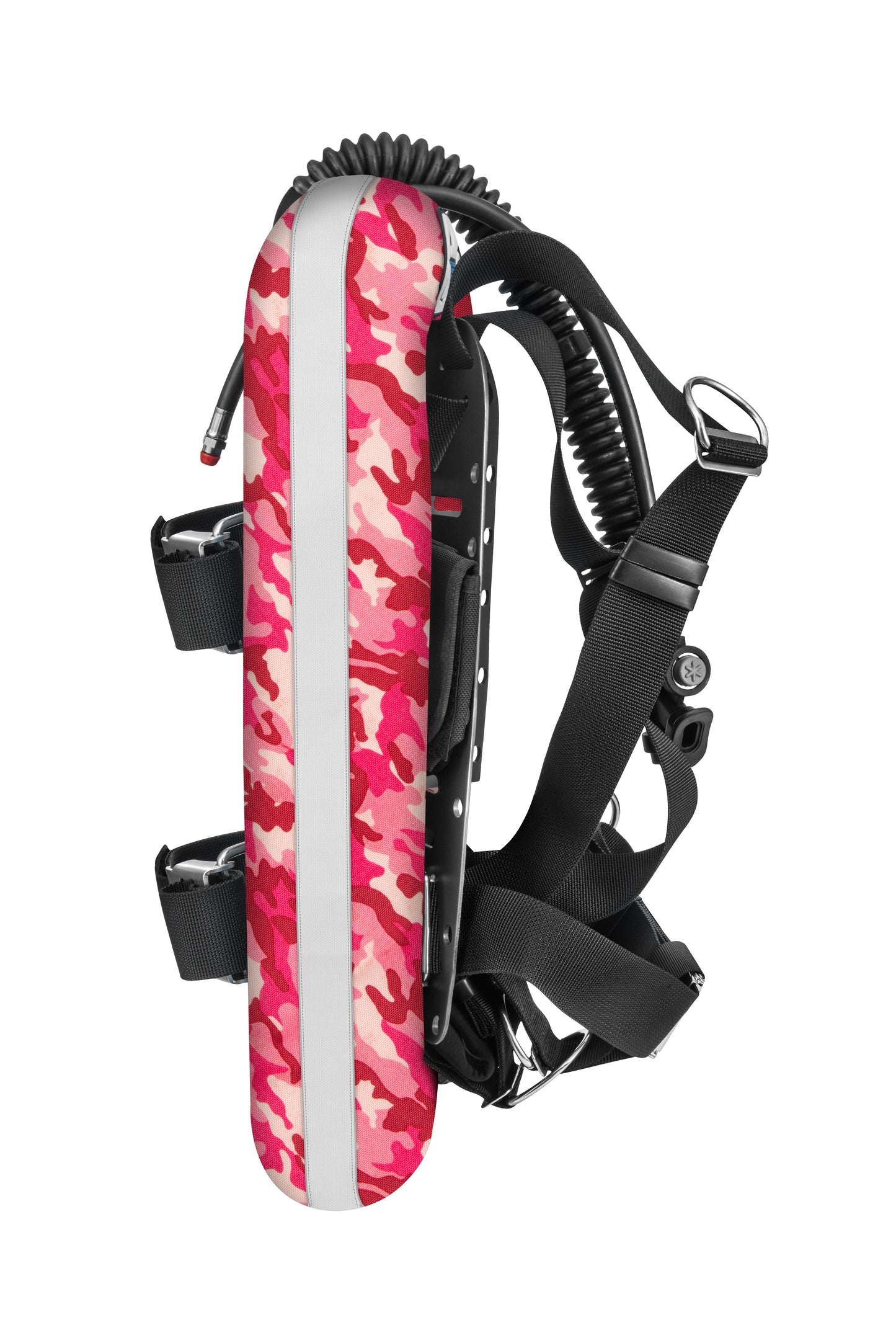 סט מאזן צלילה דגם SEAL ELIT עם פלטת גב מאלומיניום, מיכל יחיד ביכולת הרמה של 25 ליברות