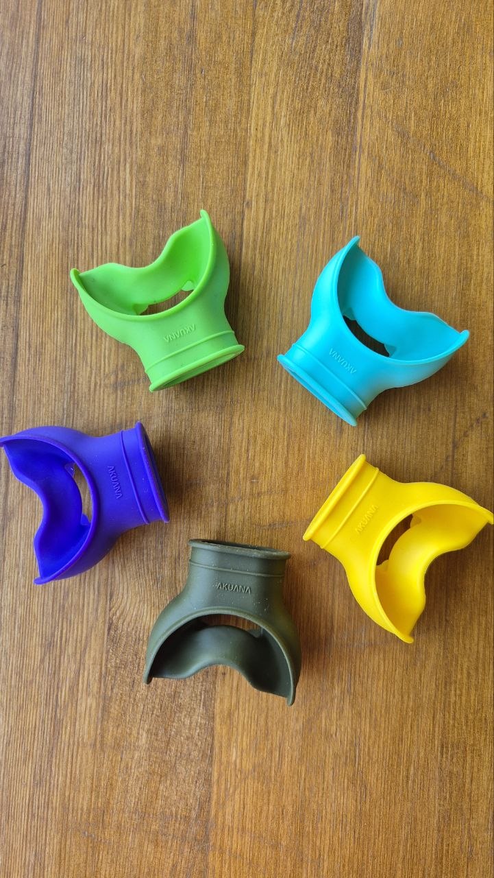 AKUANA Silicone Mouthpieces Color Circle Selection