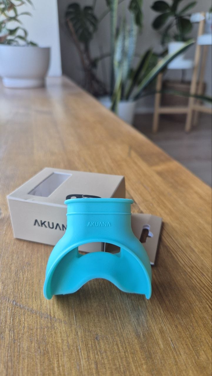 AKUANA Silicone Mouthpiece - Teal Blue