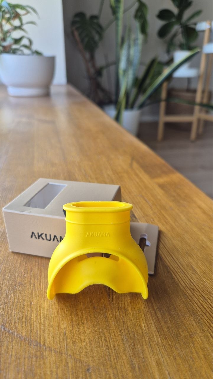 AKUANA Silicone Mouthpiece - Yellow