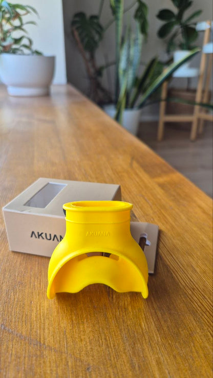 AKUANA Silicone Mouthpiece - Yellow